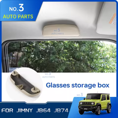 For Suzuki Jimny JB64 Sierra JB74 2019 2023 Glasses Box Cover Trim Storage Box Decoration Sticker Interior Interior Accessories