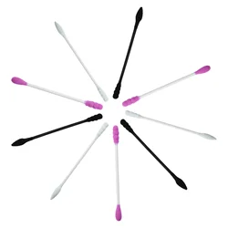 3 paquetes de hisopos de algodón para limpieza de maquillaje, herramientas de limpieza de doble cabeza, palo absorbente para niños en espiral