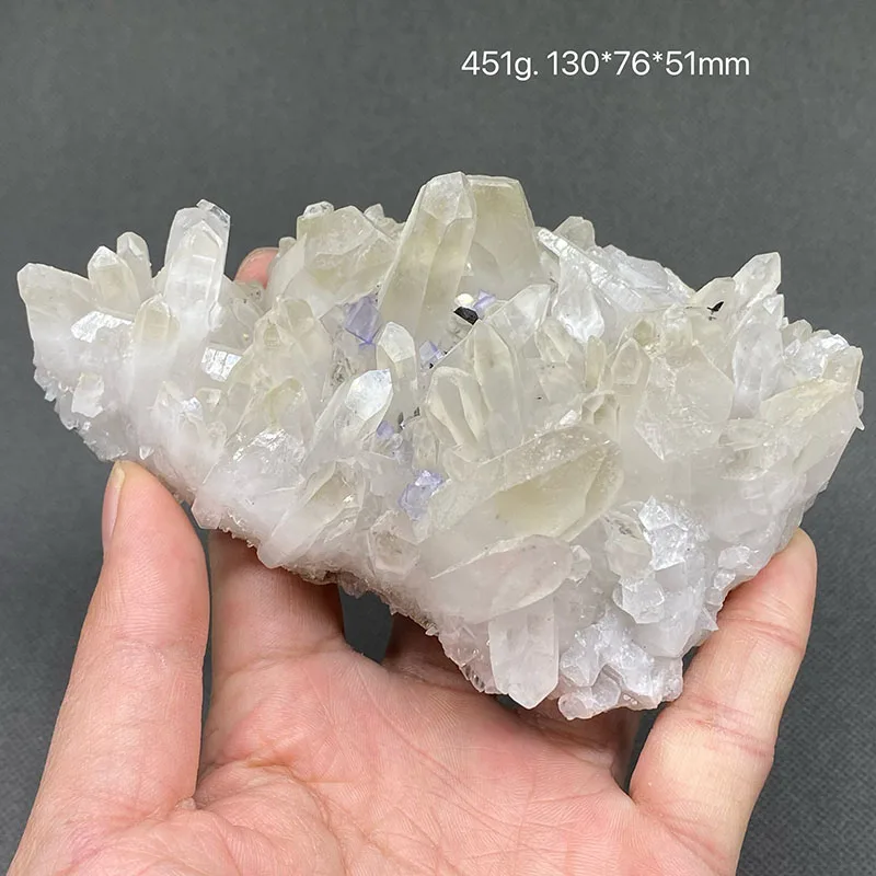 Imagem -05 - Hunan Yaogangxian Fluorita Cristal Pedra Áspera Quartzo Mineral Cura 100 Natural China