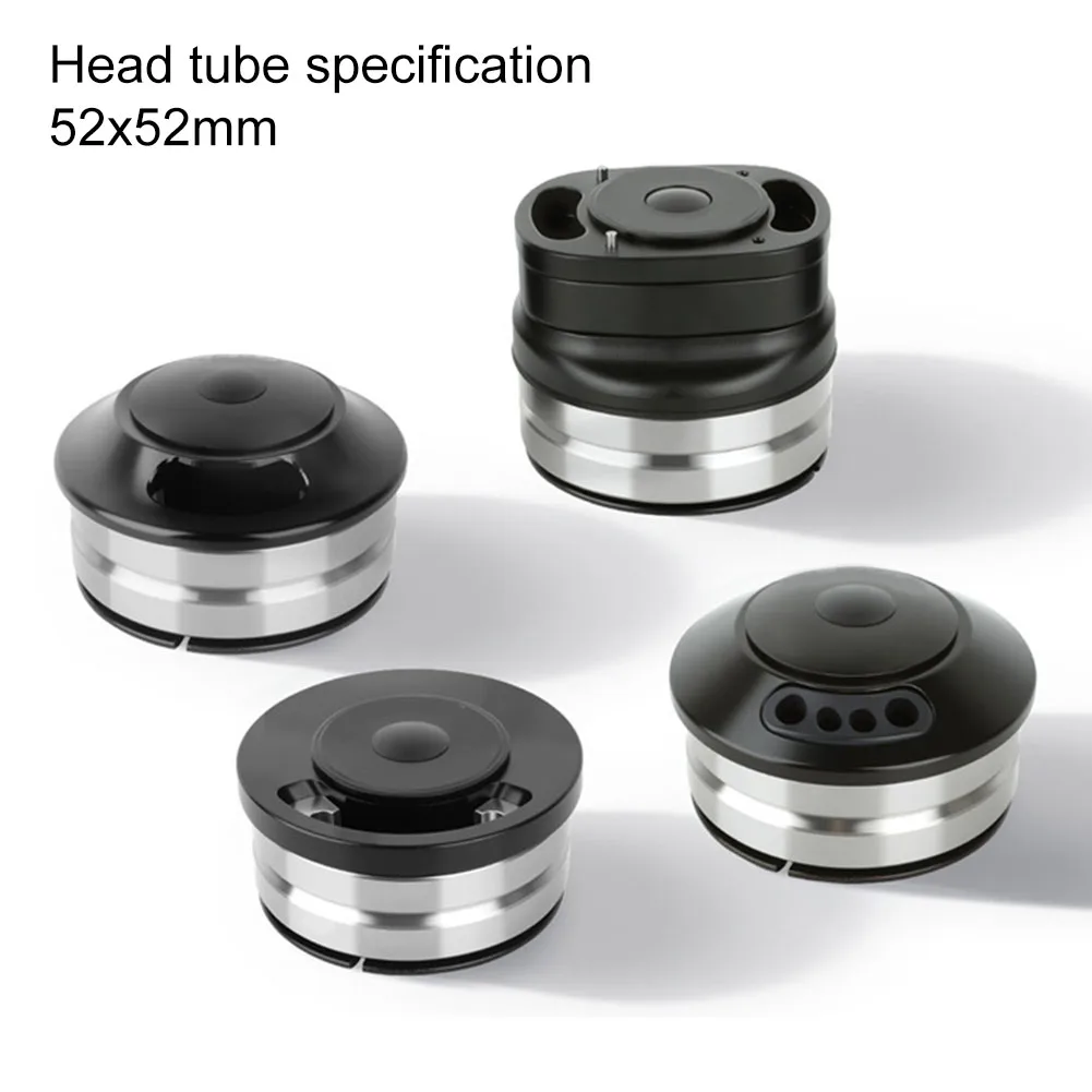 

1-1/8 Bike Headset Threadless Integrated Headset Black Aluminum Alloy Internal Wiring For 52-52mm Bike Head Tube Bicycle Parts