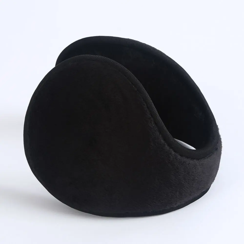 Portable Thicken Warm Ear Muffs Windproof Velvet Ear Covers Soft Cozy Fleece Ear Protectors for Men Women