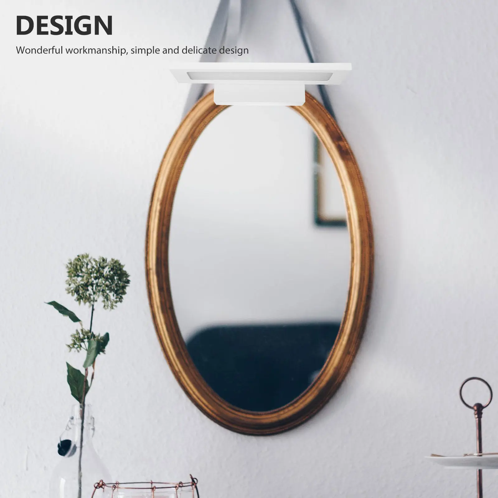 Bathroom LED Wall Light Modern Wall Lamp Simple Delicate Design Excellent Workmanship Wide Application Indoor Bathroom Corridor