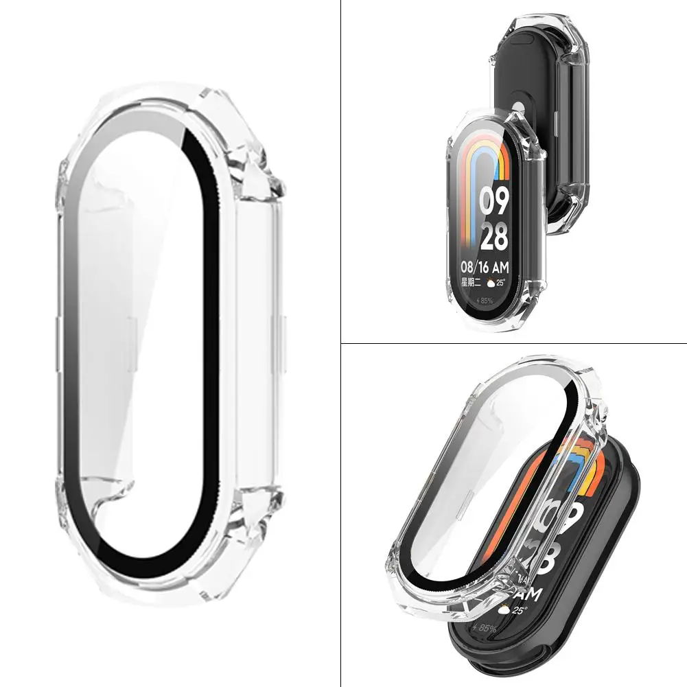  for xiaomi Band9 Protective Case Film Integrated Protection Of Smart Watch Screen Anti Drop Waterproof And Clear Touch Case