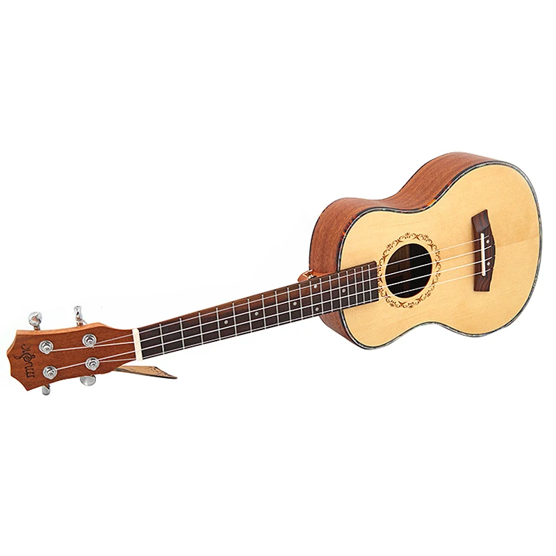 

[ABPO] Acoustic Tenor Ukulele Set 26 Inch Spruce Wood Ukelele 4 Strings Hawaiian Guitar Music Instrument