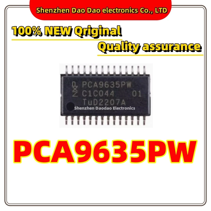 

5Pcs PCA9635PW,118 PCA9635PW TSOP-28 I2C 5V voltage source LED controller chip ic New original
