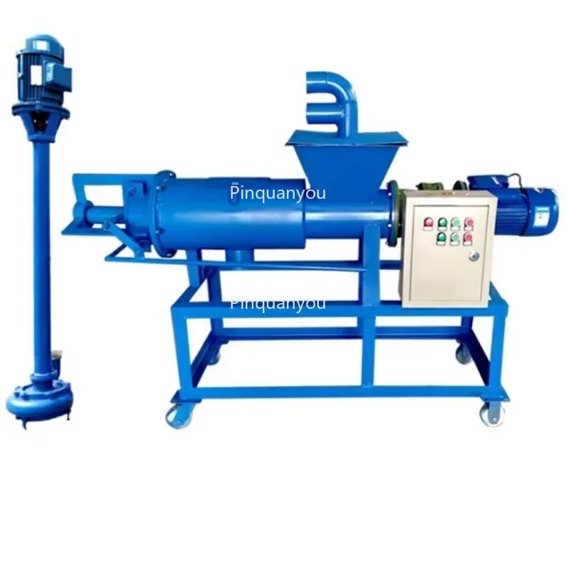 

Animal Poultry Chicken Pig Manure Separator and Dewatering Machine Dung Drying Machine-Farm Machinery