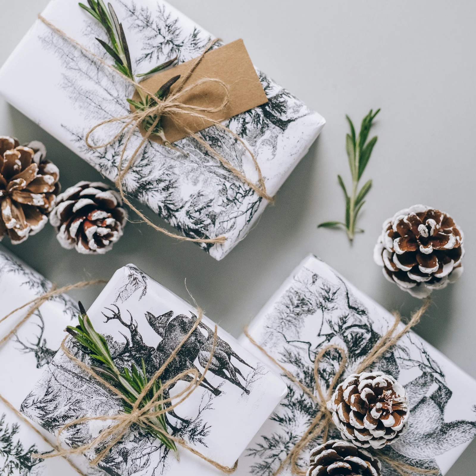 

10 Pcs Christmas Decoration Twine DIY Rope Cotton Present Wrapping Accessories Craft Making Packing