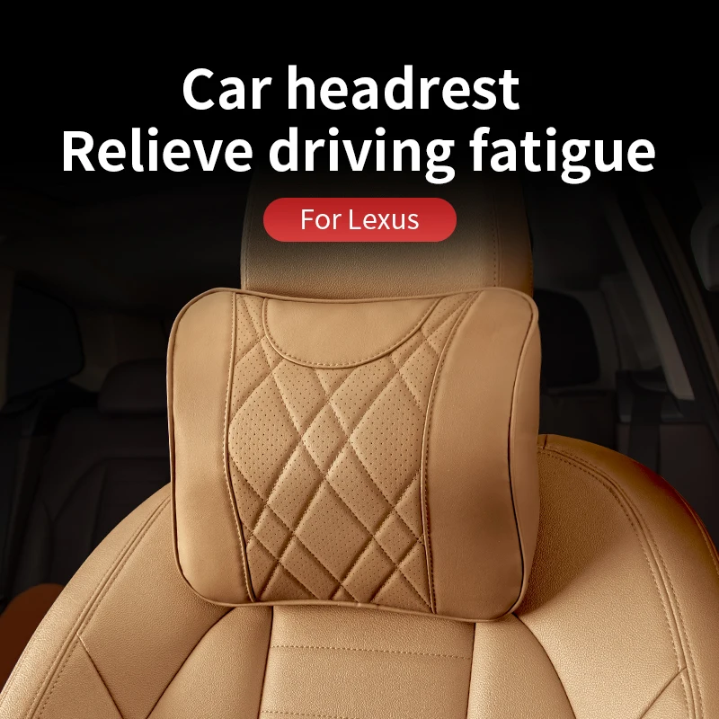 Para Lexus CT200h A10 RX350 UX260h NX300h AZ20 ES200 XZ10 ES300h XV60 IS250 IS300h XE20 XE30 LS LX reposacabezas de asiento de coche almohada para el cuello