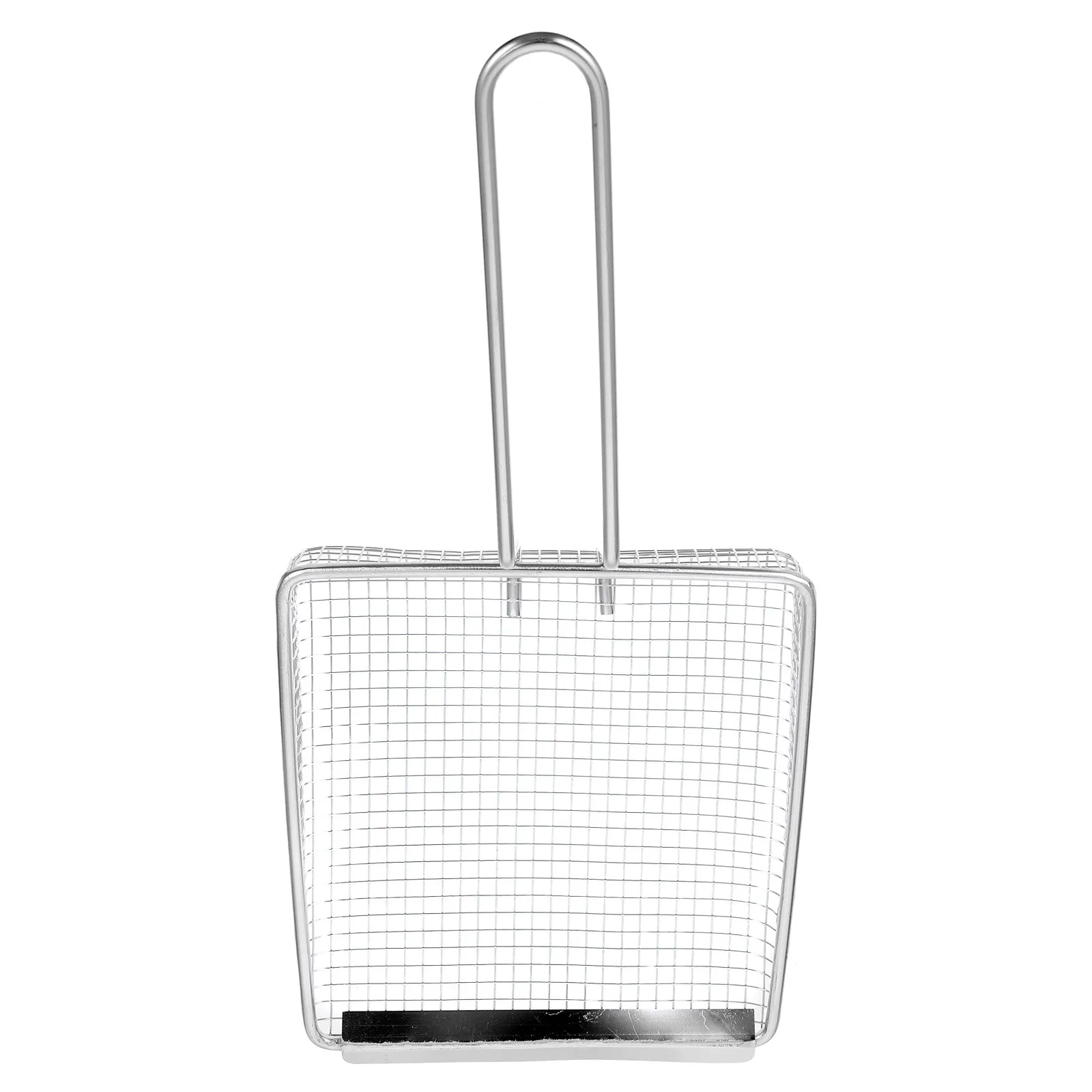 

Frying Basket Stainless Steel Mesh Screen Food Fried Basket Practical Kitchen Strainer Reusable Frying Tool for Home