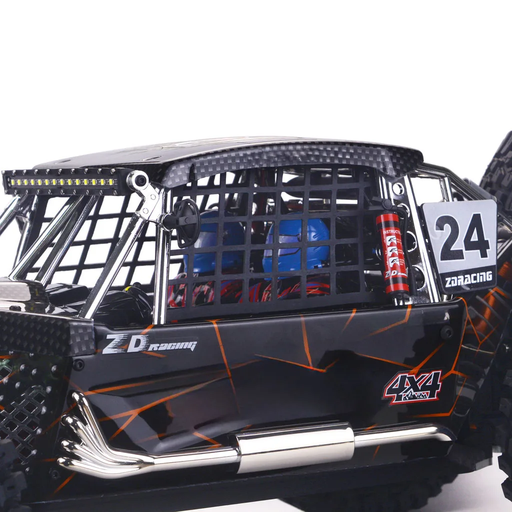 

ZD Racing 1/7 80KM/H DBX07 4WD RC Desert Buggy Electric Radio Control Off Road Car High Speed 4082 Brushless Motor Wheelie Bar