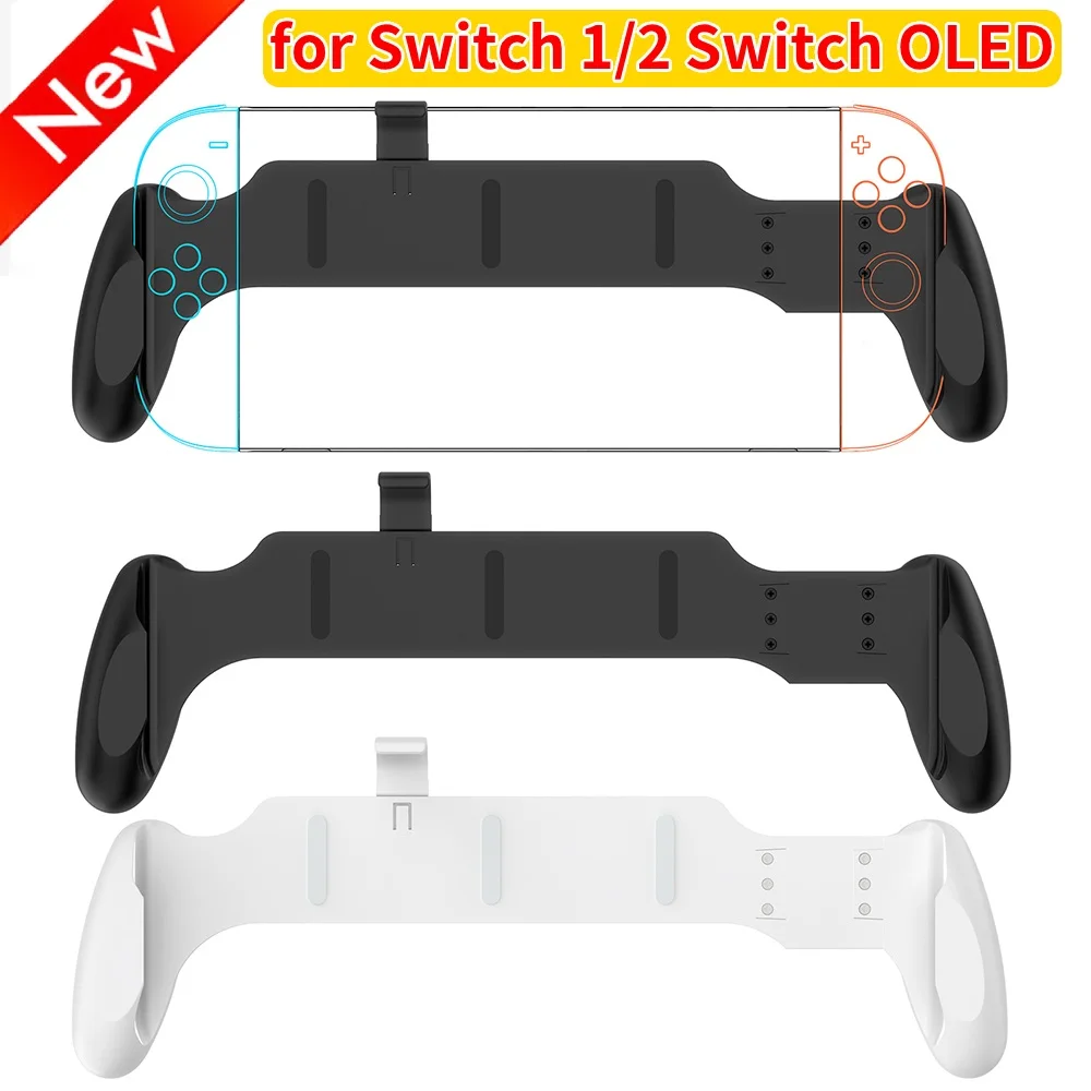 

Чехол для Switch 2, кронштейн для ручки, эргономичная ручка, защитный чехол, подставка для игровой консоли, держатель для Switch для Switch OLED