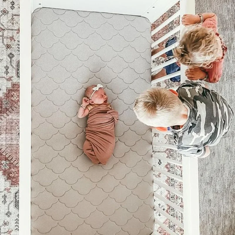 Newton Mattress Ultra-Breathable Proven to Reduce Suffocation Risk Washable Core & Cover, All-Stages