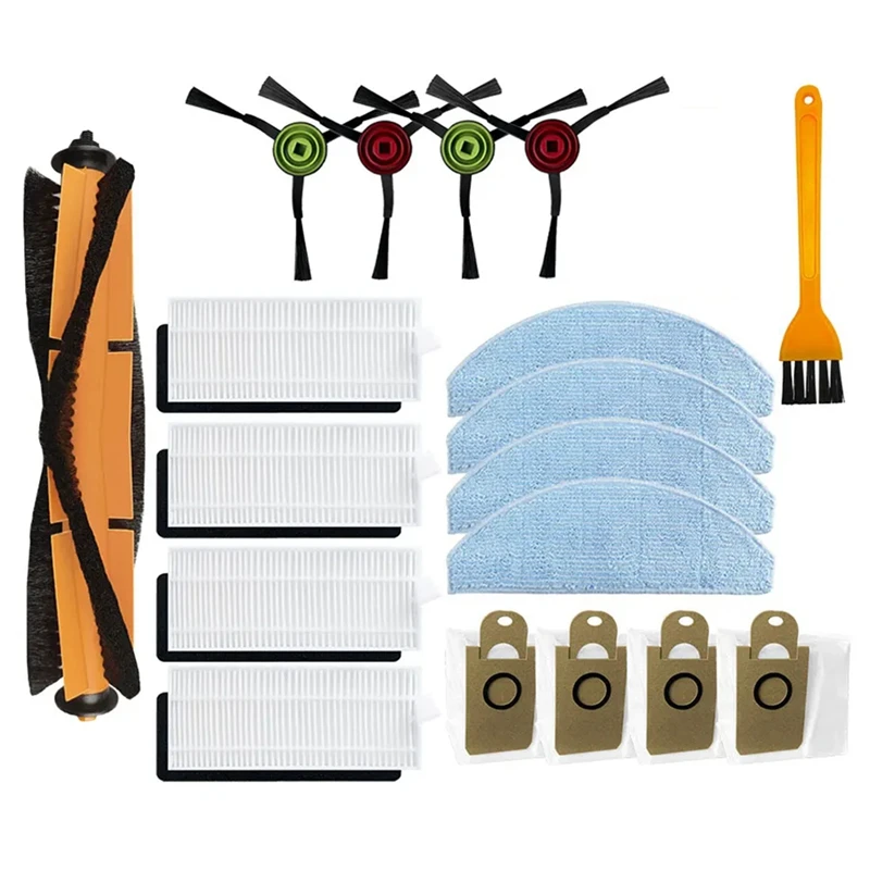 For Xiaomi Lydsto G2 G2D Robot Vacuum Accessories Main Brush Side Brush Hepa Filter Mop Rag Dust Bag