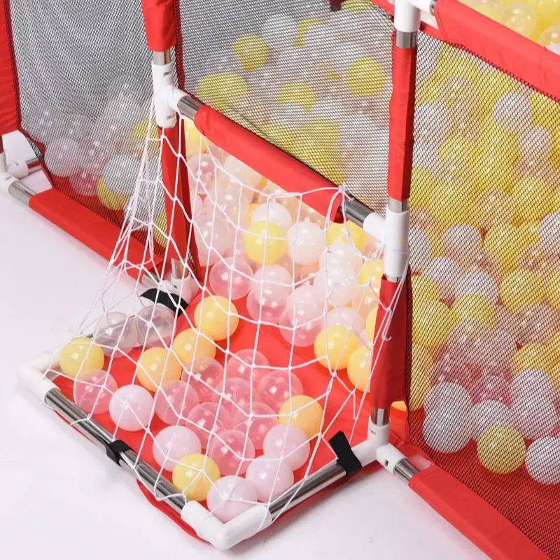 IMBABY บทกวีของเด็กพร้อมโฟมป้องกัน Babys รั้วความปลอดภัยเด็ก Ball Pit บทกวีพร้อมมุ้งกันยุงสนามเด็กเล่น