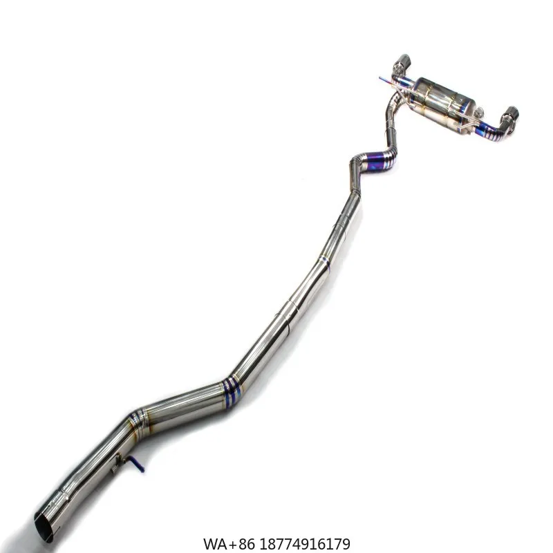 

Выхлопная система из титанового сплава для 3 серии B48 320i 318i 330i 328i 2014Up 2.0L Поддержка индивидуального цвета синего золота