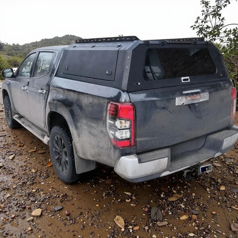 Hot-Selling High Quality Waterproof Hardtop Cargo Bed Cover Off-Road .4Ft Ing Foldle Aluminum Alloy Tonneau Truck Roof
