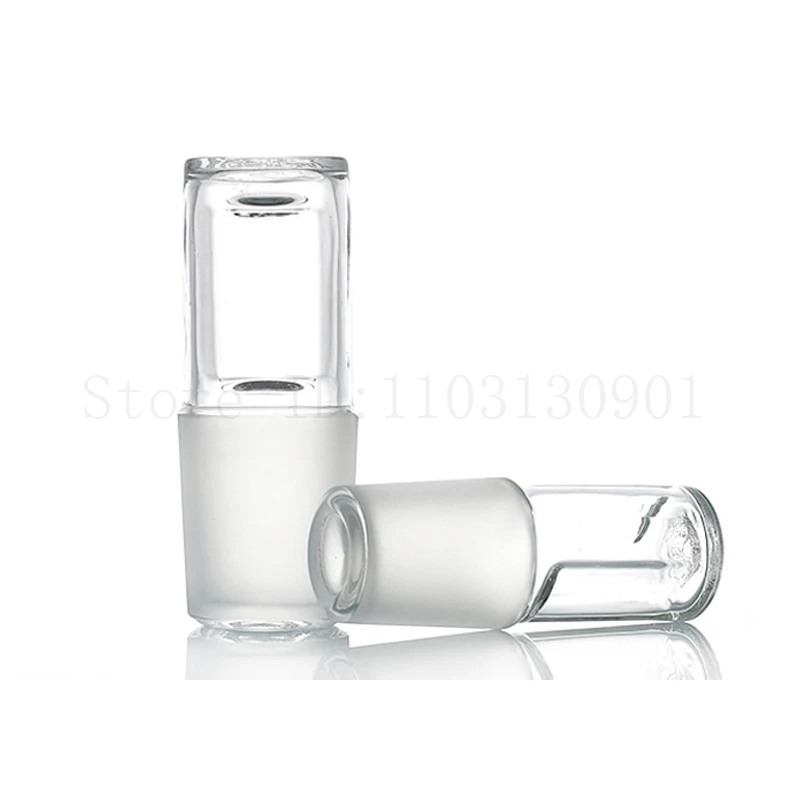 Imagem -03 - Laboratório de Vidro Plugue Oco Bujão Boca Padrão Moagem de ar Plugs para Flask Experimento Escolar 14 19 24 29 Pcs por Lote