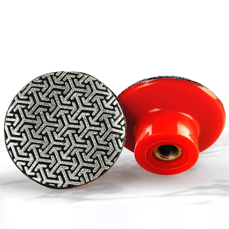 

Резьба M14, 2 дюйма, 50 мм, алмазные ручные полировальные подушечки, гальванические шлифовальные подушечки, шлифовальный диск