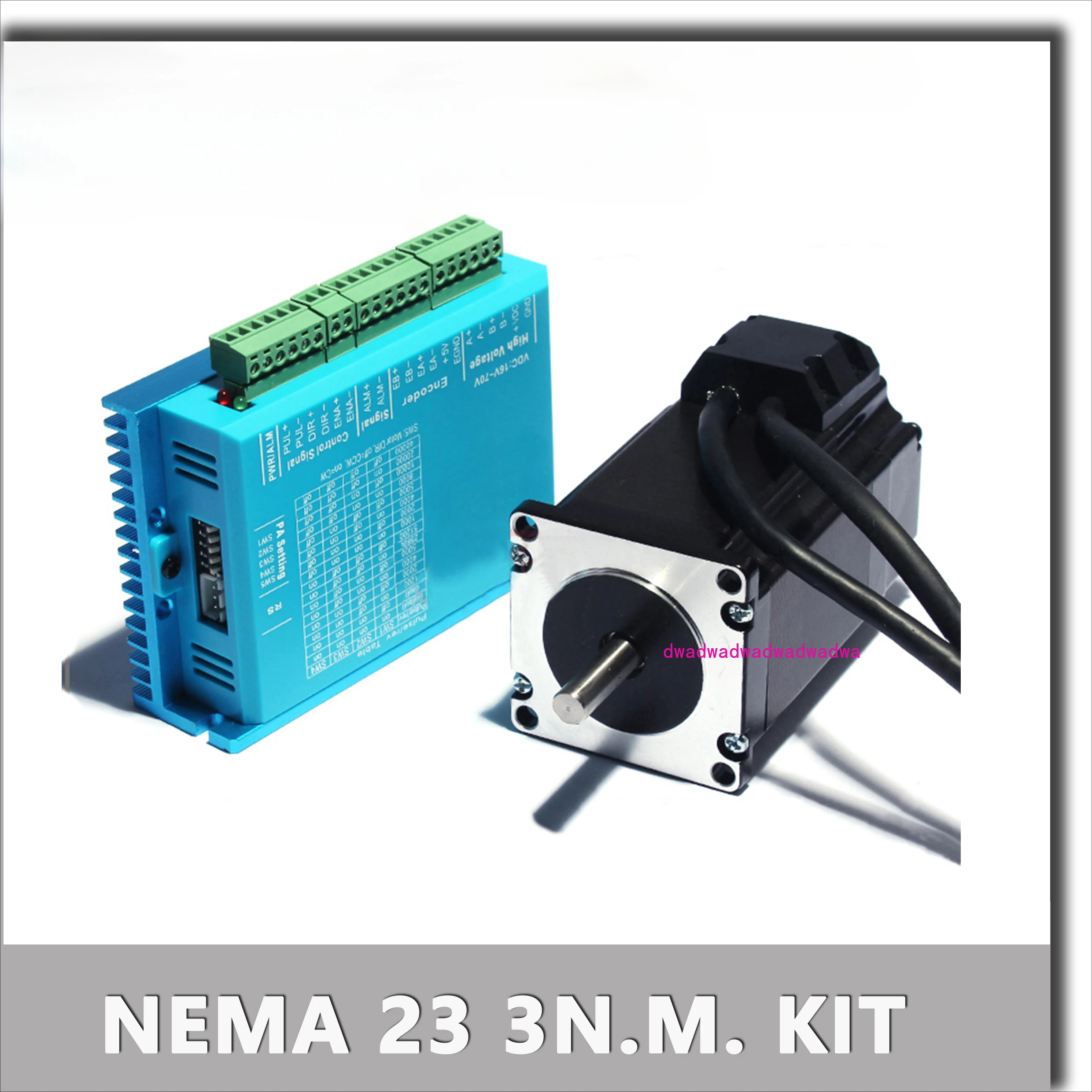 Dl57/hbs57  3nm 57 Hybrid-Nema mit geschlossenem Regelkreis 23 2-phasig 57 Schrittmotor treiber 3nm Servomotor 57 hse3n