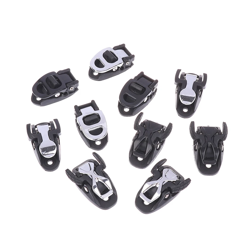 2PCS  Roller Skate Spider Buckle Universal Durable Plastic Inline Skating Strap Buckle Clasp Buckle Skating Tight Belt Buckle