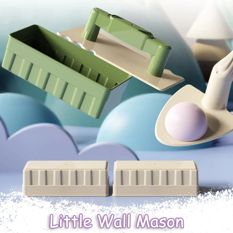 Kinderen Strand Speelgoed Schop Zandbak Kasteel Gebouw Zand Bakstenen Muren Mallen Gereedschap Zomer Outdoor Games Kinderen Spelen Water Zand Speelgoed