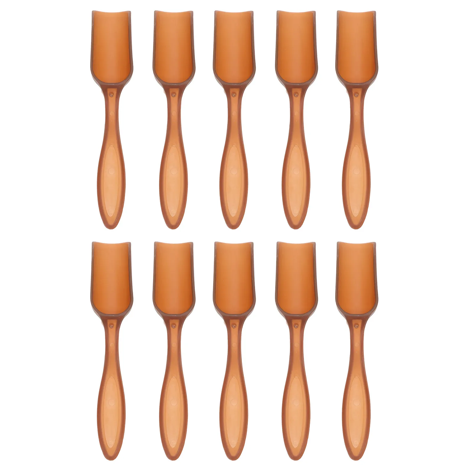 10Pcs Sturdy Garden Scoop Multi-Functional Lightweight Portable Design for Soil Digging Planting Gardening Tools