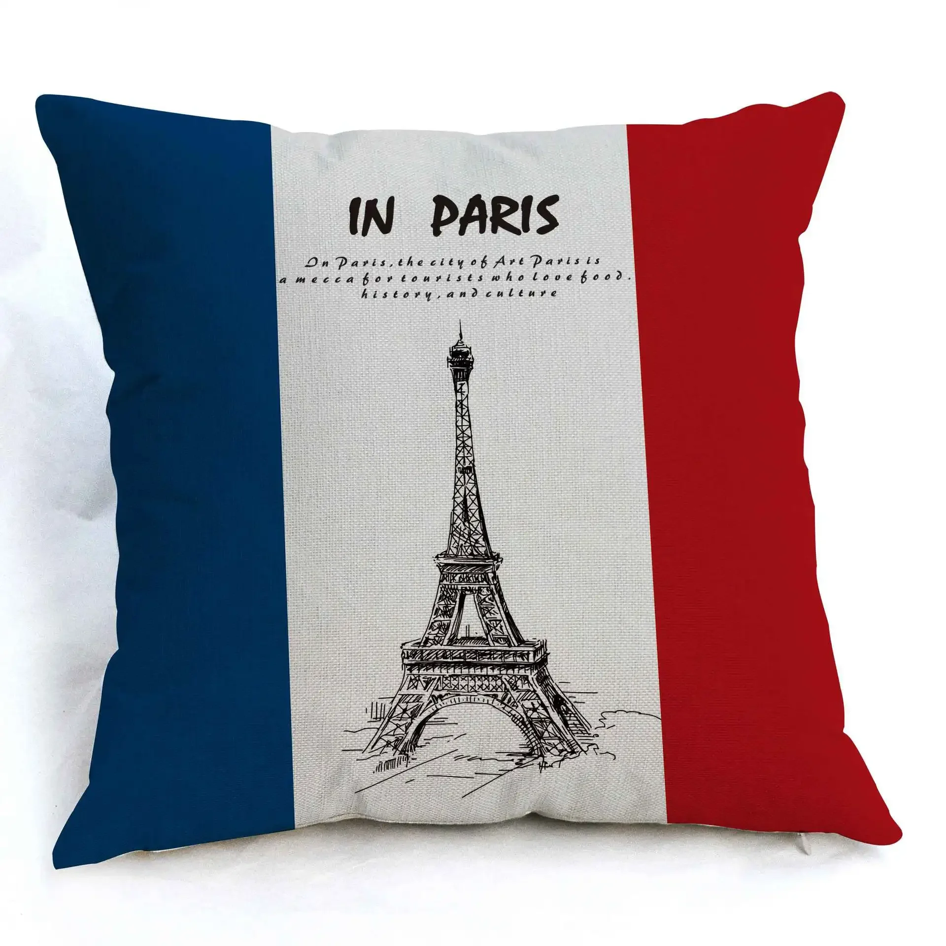 Nautical Flag Throw Pillow Covers Set USA UK France Patriotic Sofa Cushion Decorative Home Accent Pillow