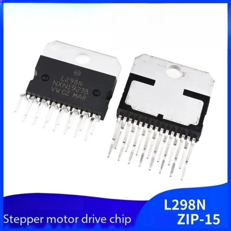 2PCS L298 L298N Package ZIP-15 Stepper Motor Driver IC Bridge Driver - Internal Switch