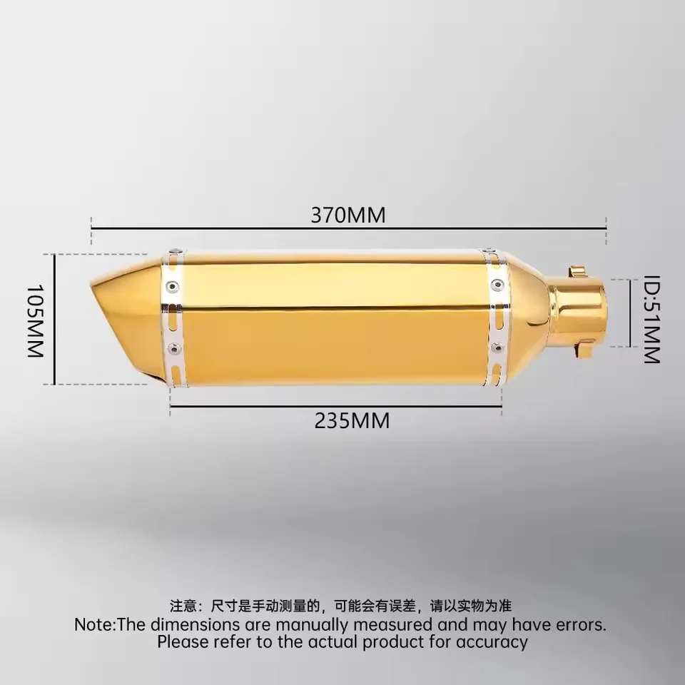 For Yamaha Tenere 700 2019 to 2025 2026 T7 T700 XTZ 690 700 Escape Slip-on Motorcycle High Position Exhaust Muffler Pipe Gold
