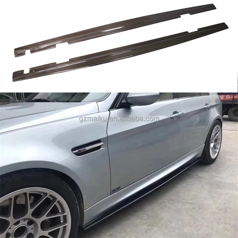 

Suitable For 2008-2013 BMW 3 Series E90 M3 Side Skirts Auto Parts Carbon Fiber Side Skirta