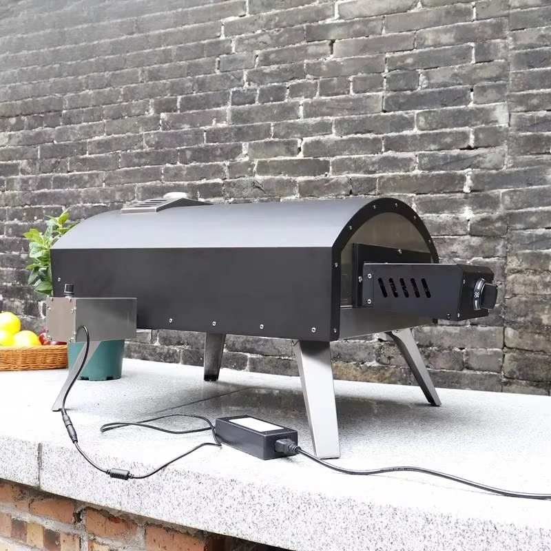 16 Countertop Portable Competitively Priced Gas Pizza Deck Oven Household Electric Automatic Rotary Pizza Oven Manufacturer