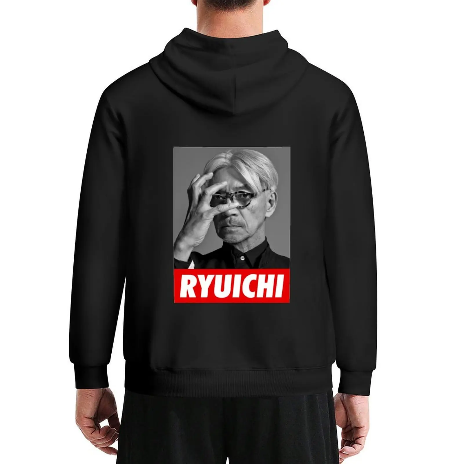 

NEO GEO RYUICHI SAKAMOTO Hoodie autumn new products men's sweat-shirt set winter clothes korean clothes hoodie