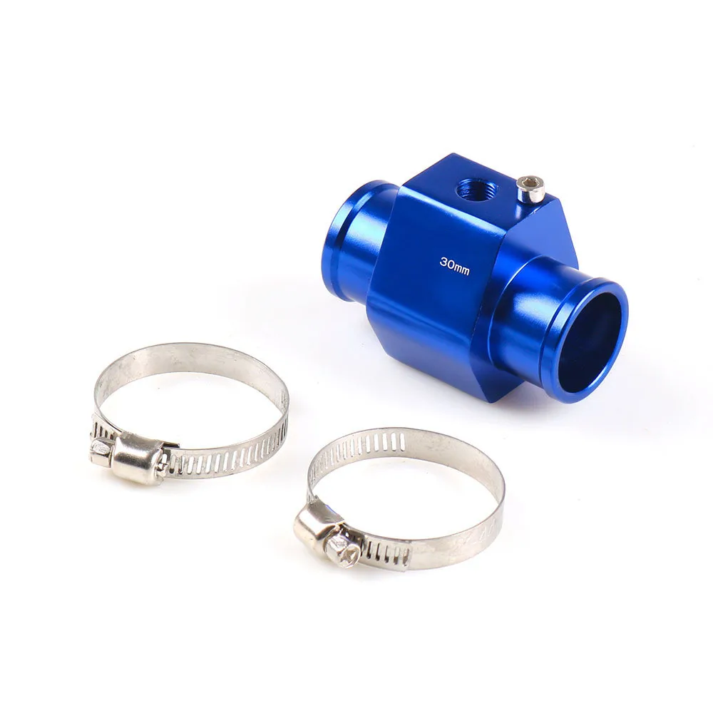 Water Hose Coolant Temperature Sensor Hose Adapter For Sensor 26mm 28mm 30mm 32mm 34mm 36mm 38mm 40mm Universal Blue