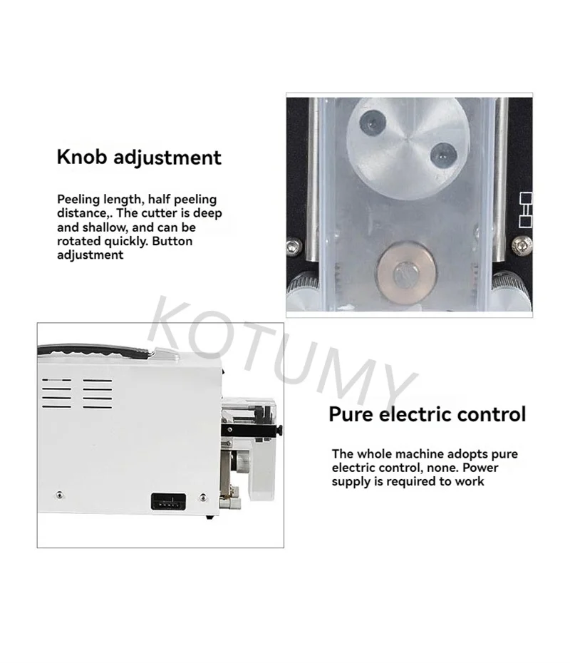 Pneumatic Induction Wire Stripping Machine Fast Response Unit For Auto Parts Home Appliance Assembly Line Stripping Machine