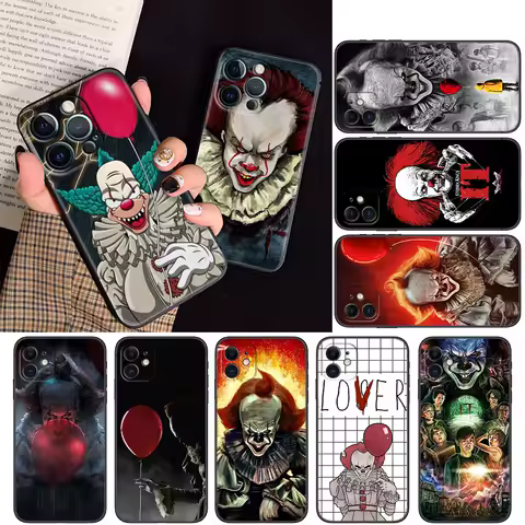 Pennywise it Soft Silicone Case for Samsung A71 A72 A73 A81 A82 A91 S20 Fe Lite S21 S22 S23 S30 Ultra