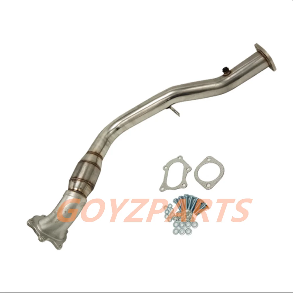 Automotive Exhaust Pipe Modification For Subaru 2002-2007 Impreza WRX EJ205 EJ225 STi EJ257 2.0T 2.5T Stainless Steel Material