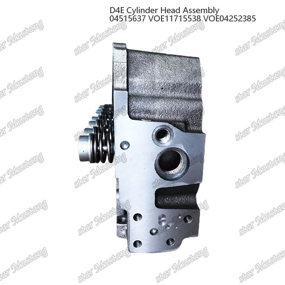 D4E Cylinder head Assembly 04515637 VOE11715538 VOE04252385 Suitable For Volvo Engine