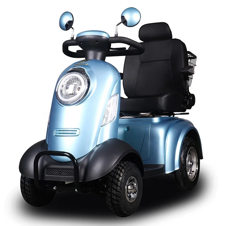 

SPRITE-1 CE 2 Seat Electric Mobility Scooter Double Seats Magnetic Brake 48V 4 Wheel for Elderly and Handicapped People