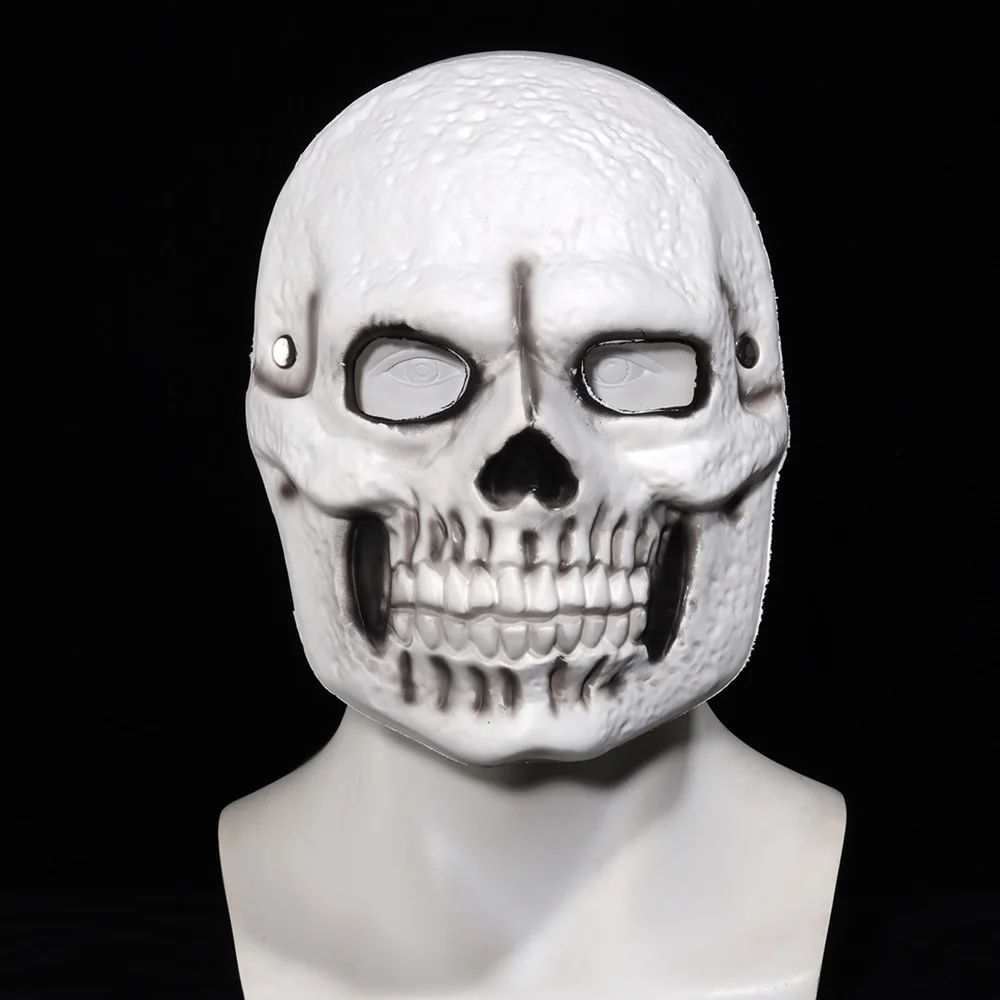 

Demon Skeleton Mask Cosplay Horror Skull Killer Pu Masks Halloween Carnival Dress Up Party Costume Props Gifts