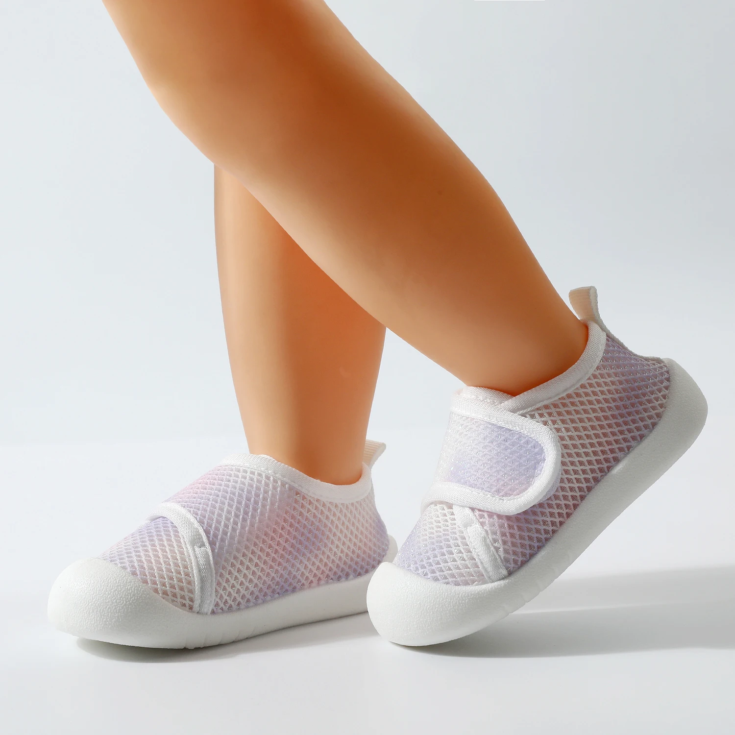 Lernlaufschuhe für Babys, rutschfeste PU-Sohlen, weiche flache Schuhe für Kleinkinder, geeignet für Freizeit im Innen- und Außenbereich – Detail 8