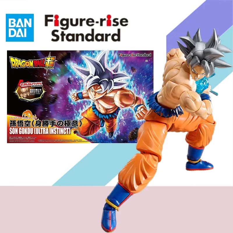 

Bandai Figure-rise Standard FRS Dragon ball Anime Model SON GOKU ULTRA INSTINCT Figure Assembly Model Kit Toy Gift for Kid