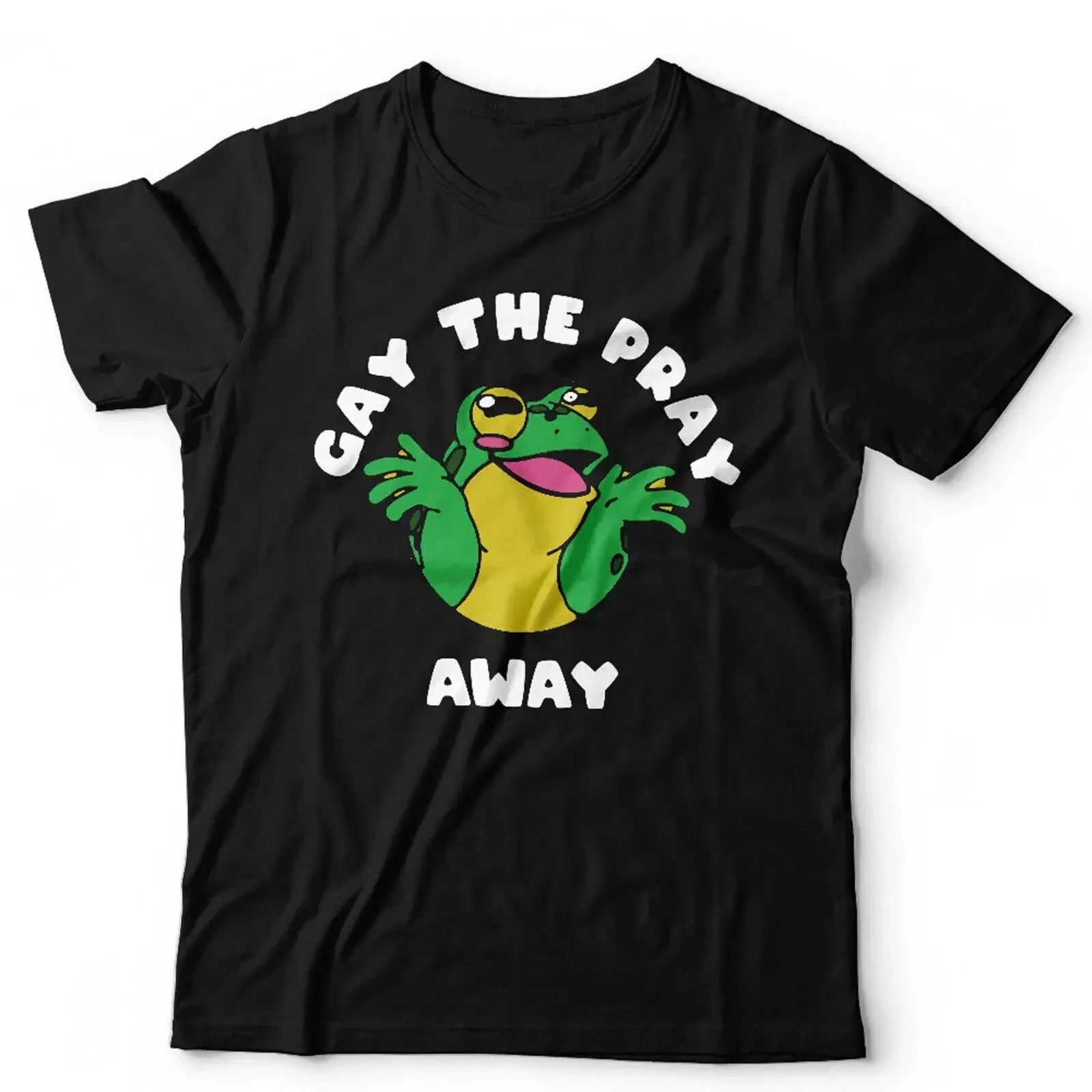 LGBTQ T Shirt Gay The Pray Away Queer Pride Cottagecore Lesbisch vintage Washed Casual streetwear Comfortable Stylish homme