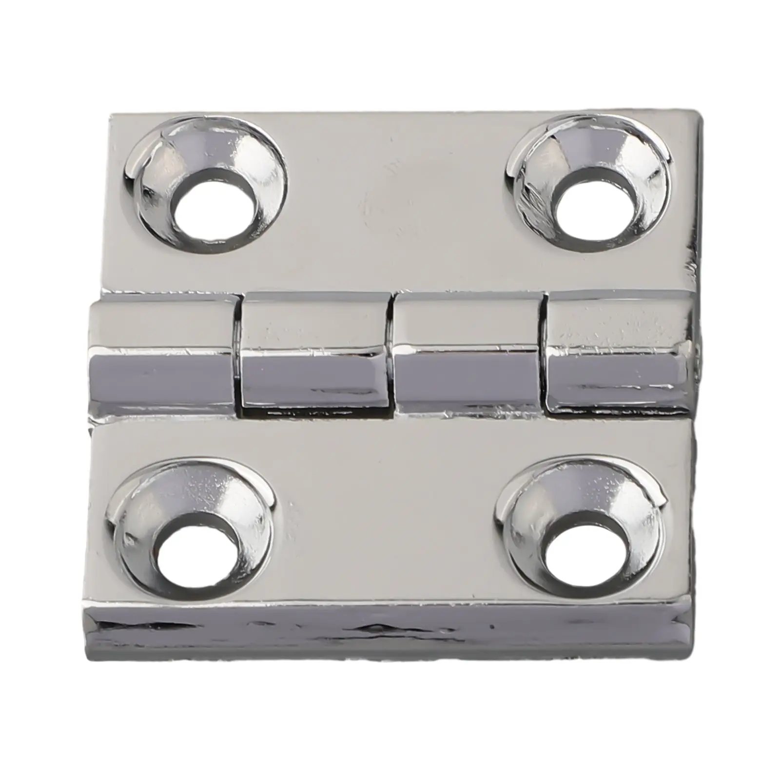 Reliable Butt Hinge for Cabinet Door Box Shed Furniture Assembly Zinc Alloy Structure Silver Finish for Consistent Performance