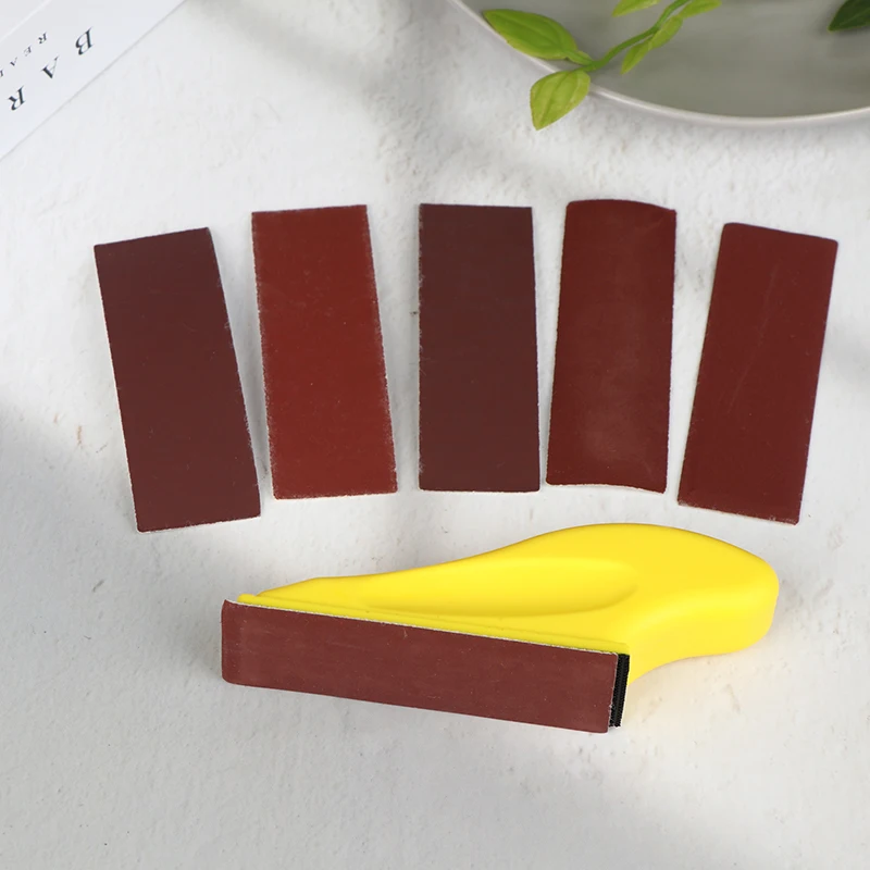 مجموعة متنوعة من ورق الصنفرة DIY مكونة من 60 قطعة لصنع الخشب والمعادن والنماذج، تتضمن حقيبة تخزين