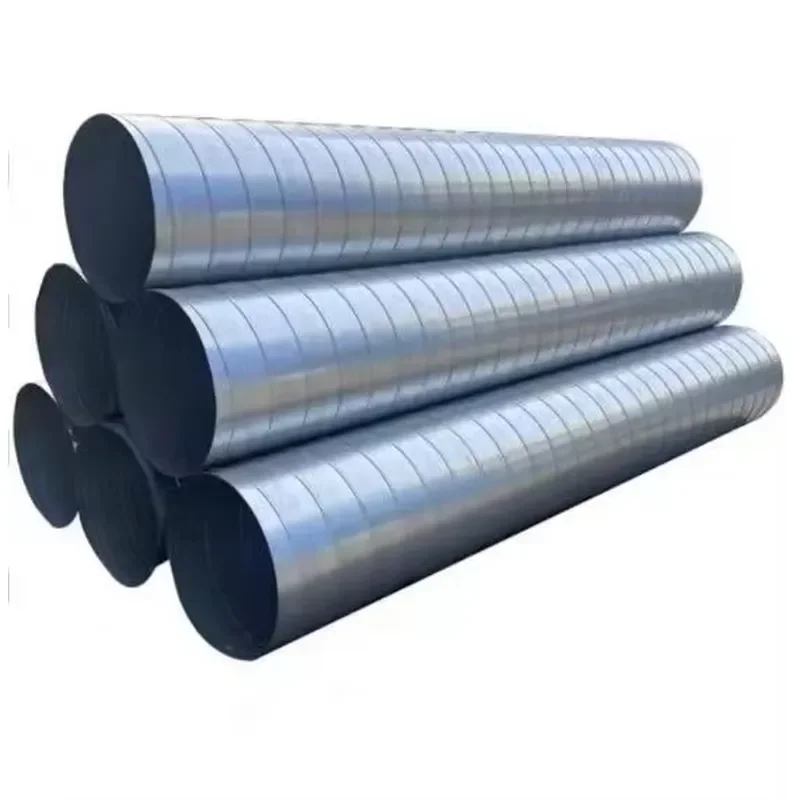 for Customizable Stainless Steel Air Spiral Pipe Galvanized Corrugated Smoke Exhaust Ventilation System Factory Direct Sales