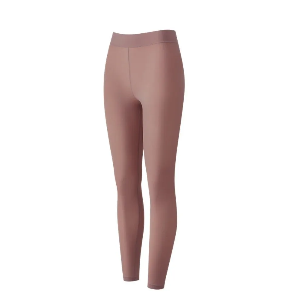 Ultradünne Damen-Thermokleidung Set aus Oberteil und Hose mit Rundhalsausschnitt, unsichtbare Thermo-Unterwäsche, wärmeisolierend, lange Hose – Detail 4