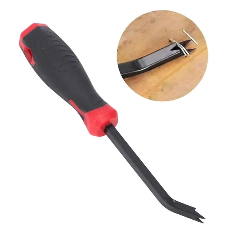 TFORU-High-Strength 30 Degree Curved Staple Extractor Staple Remover Comfortable Compact Design For Flooring Furniture Architect