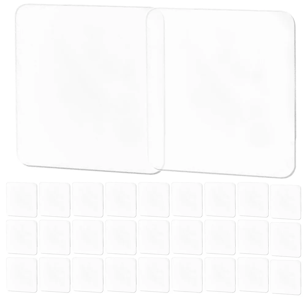 150 قطعة شريط لاصق على الوجهين واضح Traceless للتعليق على الحائط الملصقات الحرف بالونات سكرابوكينغ القابلة للإزالة #1