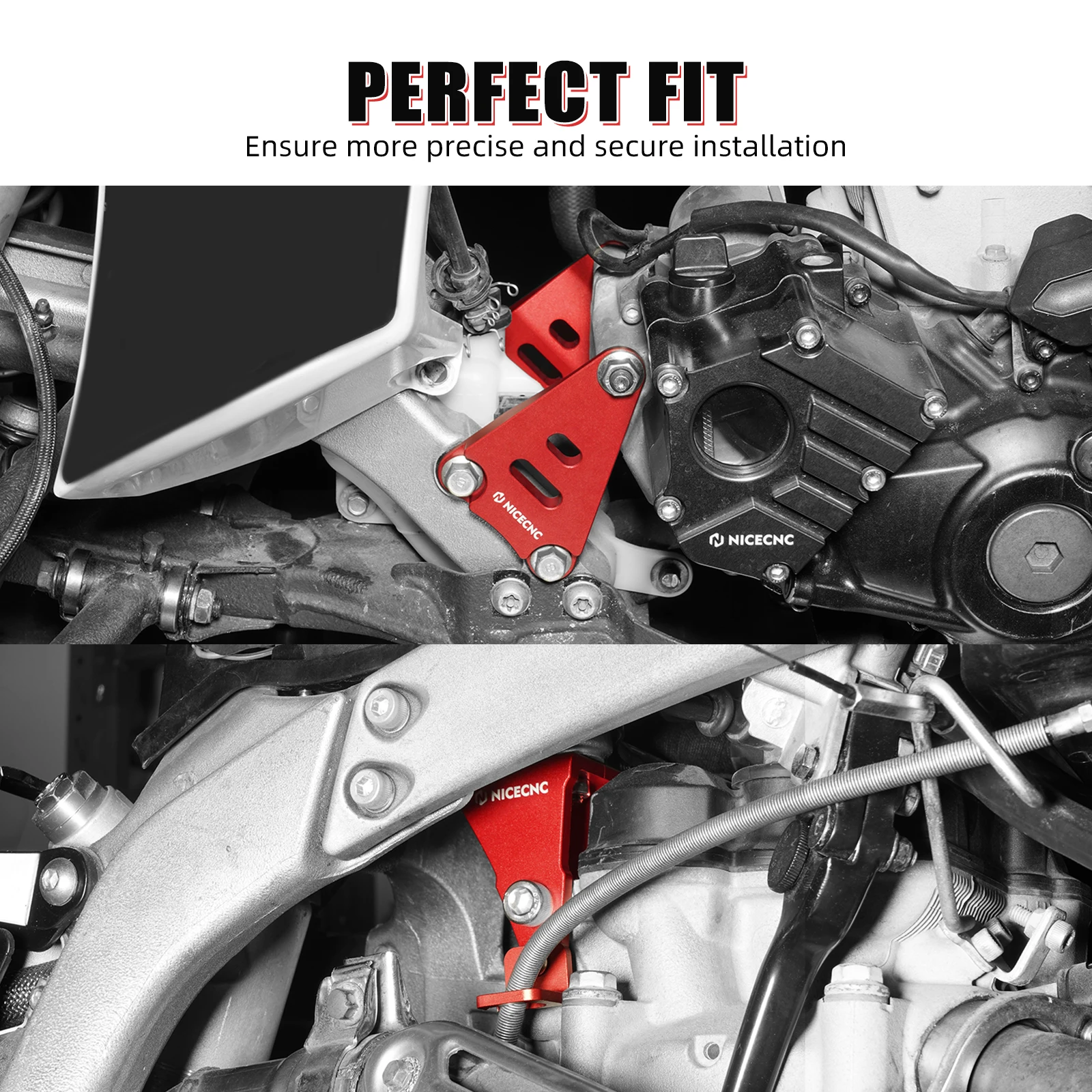 

For Yamaha YFZ450R Engine Stays Brackets Support 18P-21316-00-00 T6-6061-Aluminum ATV YFZ450RSE 2009-2025 YFZ450X YFZ 450R 450X