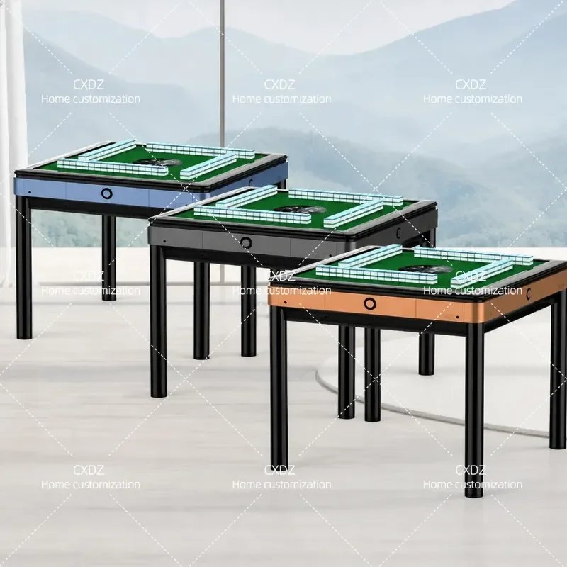 Automatic Mahjong Table Silent Electric Dining Table Dual Purpose Multi Function Four Player Game Machine
